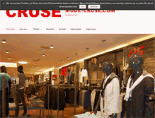 Tablet Screenshot of mode-cruse.com